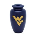 Urnsdirect2U Urnsdirect2u WVU10002 University of West Virginia Mountaineers Adult Cremation Urn WVU10002